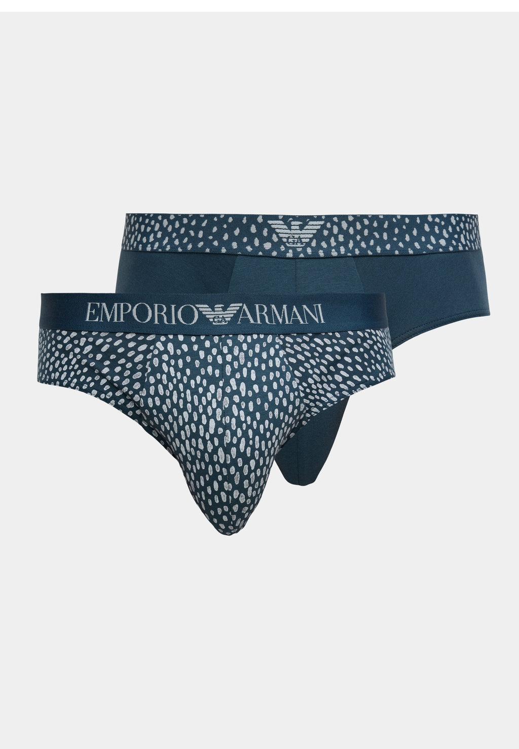 Emporio Armani PATTERN MIX PARTE BASSA BRIEFS 2 PACK