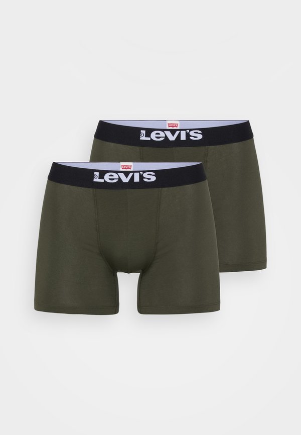 Levi's® MEN BASIC 2 PACK - Boxer briefs - khaki