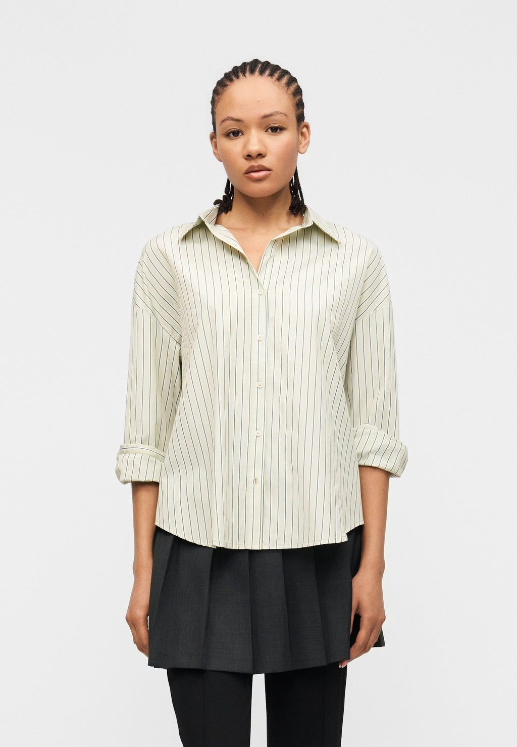ONLY ONLOREGON ALVA LS REG SHIRT NOOS WVN