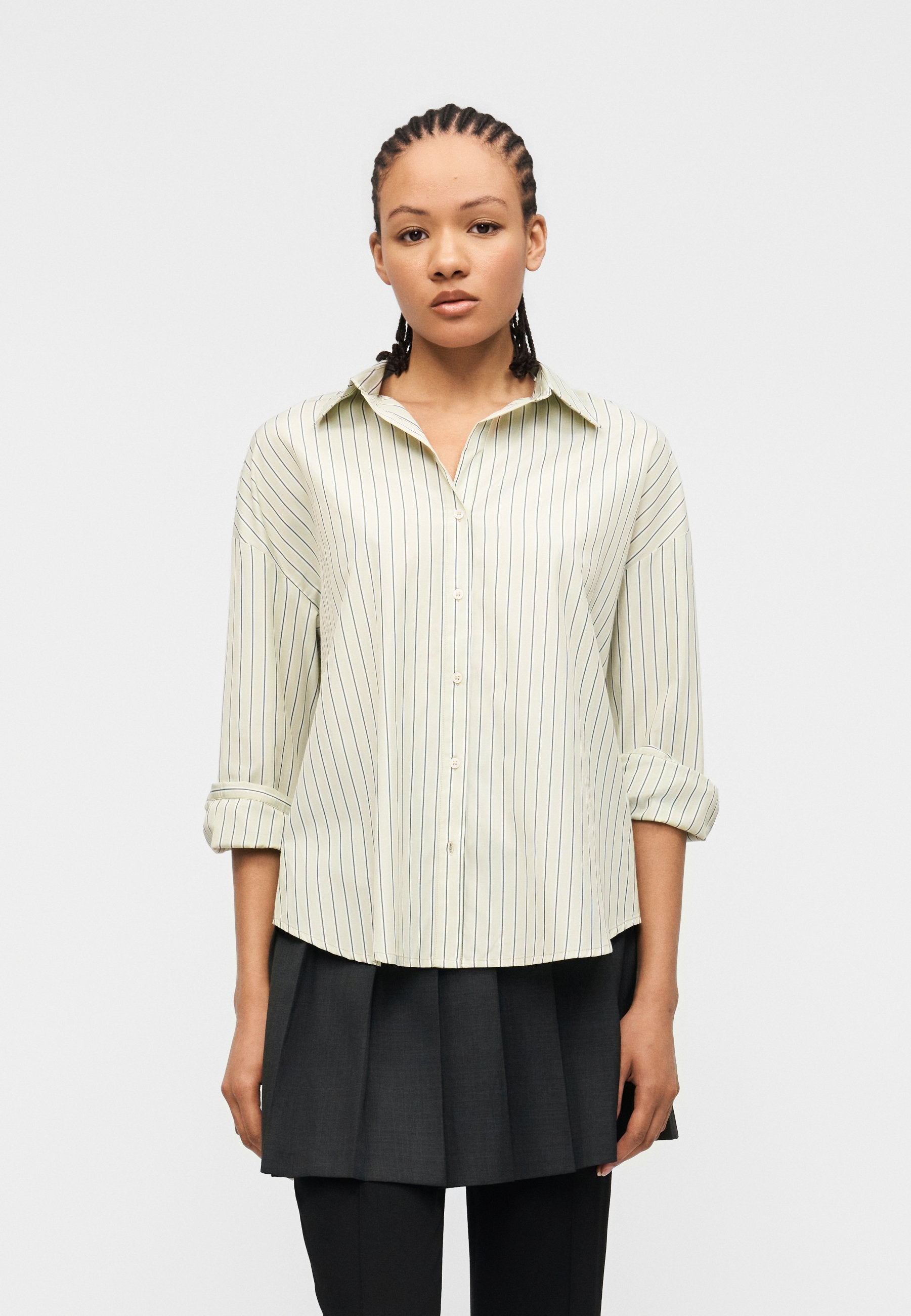 ONLY ONLOREGON ALVA LS REG SHIRT NOOS WVN