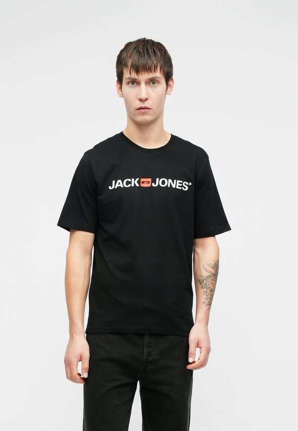Jack & Jones JJECORP LOGO TEE SS CREW NECK NOOS - Print T-shirt - black