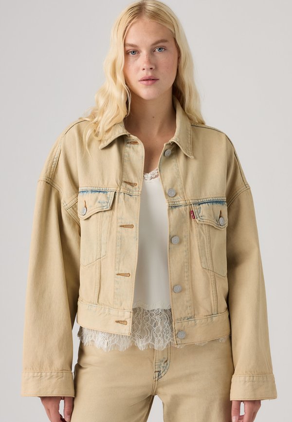 Levi's® LOOSE CROP TRUCKER - Denim jacket - new hire