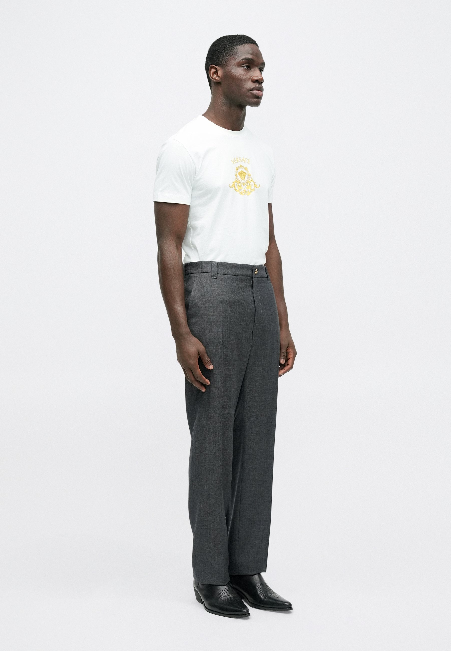 Versace INFORMAL PANT MICROCHECK