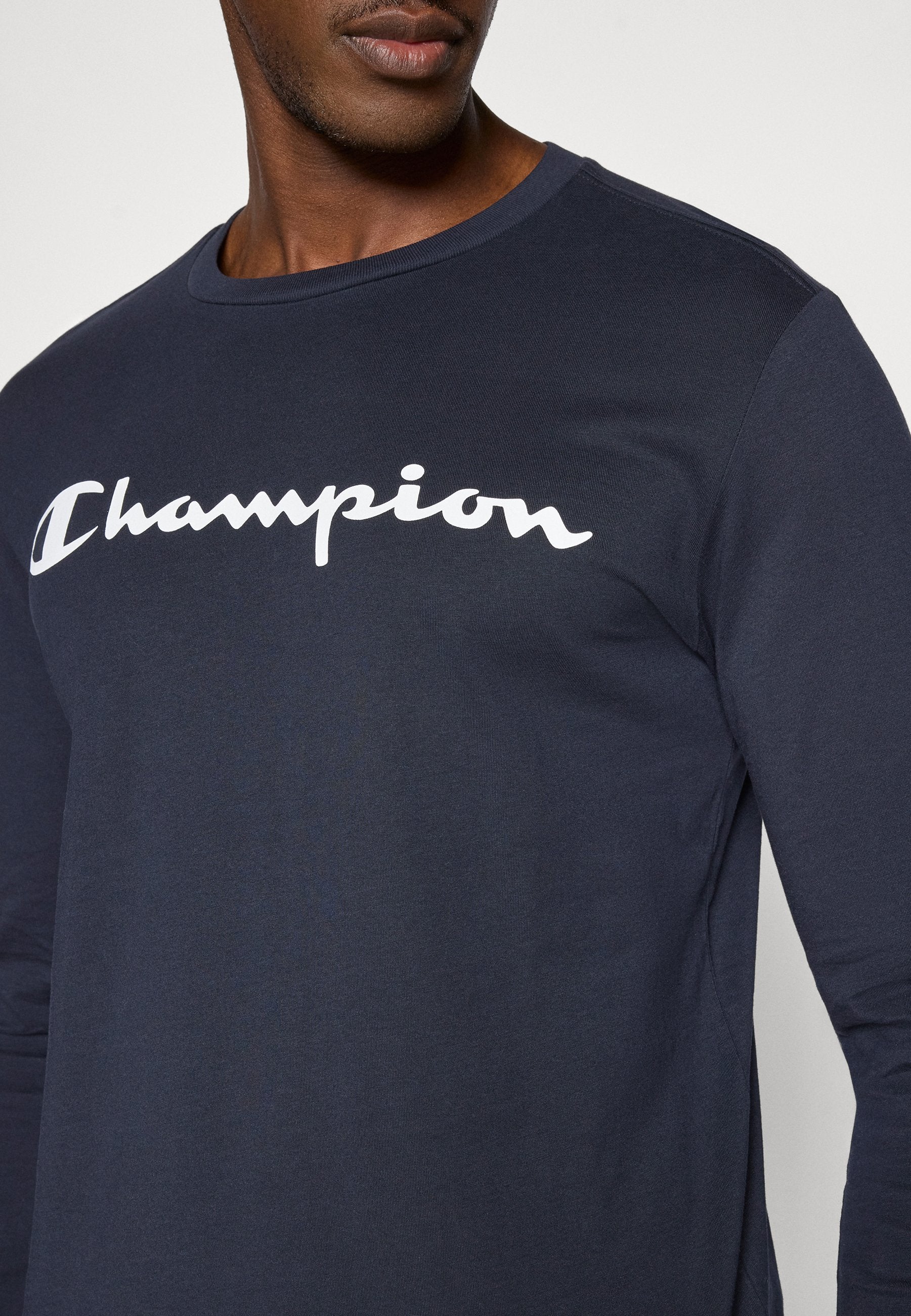 Champion BASICS LONG SLEEVE LARGE LOGO