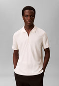 Calvin Klein STRETCH - Polo shirt - tofu
