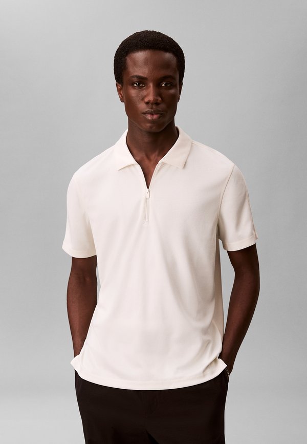 Calvin Klein STRETCH - Polo shirt - tofu