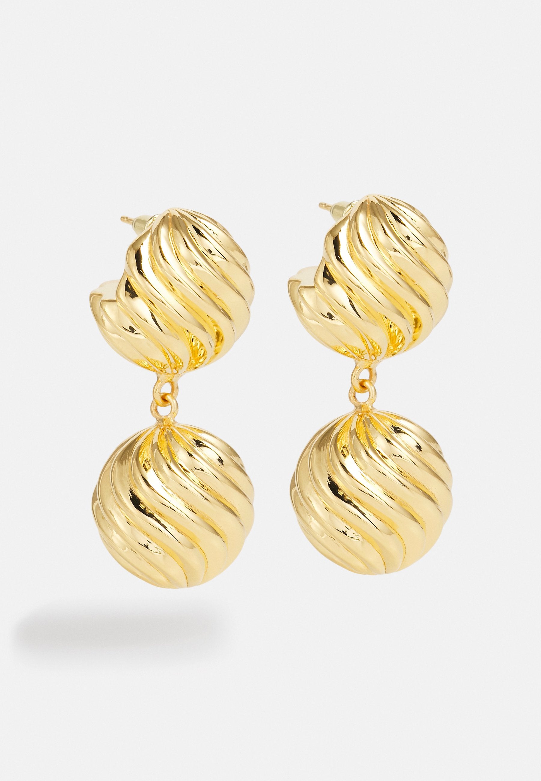 Uncommon Matters DOUBLE WHIRL EARRINGS
