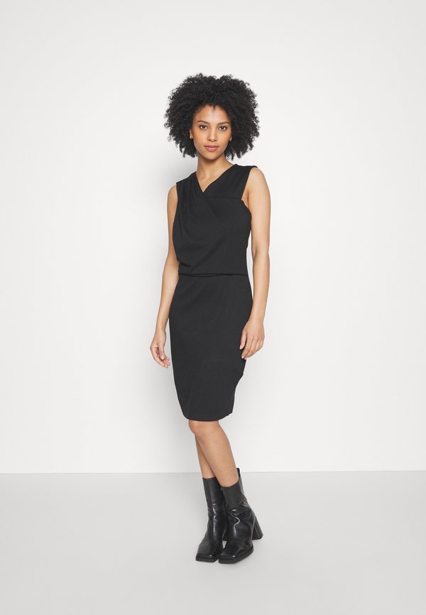 Anna Field Petite by Zalando DRAPPED NECKLINE SMART BODYCON SLEEVELESS MINI DRESS