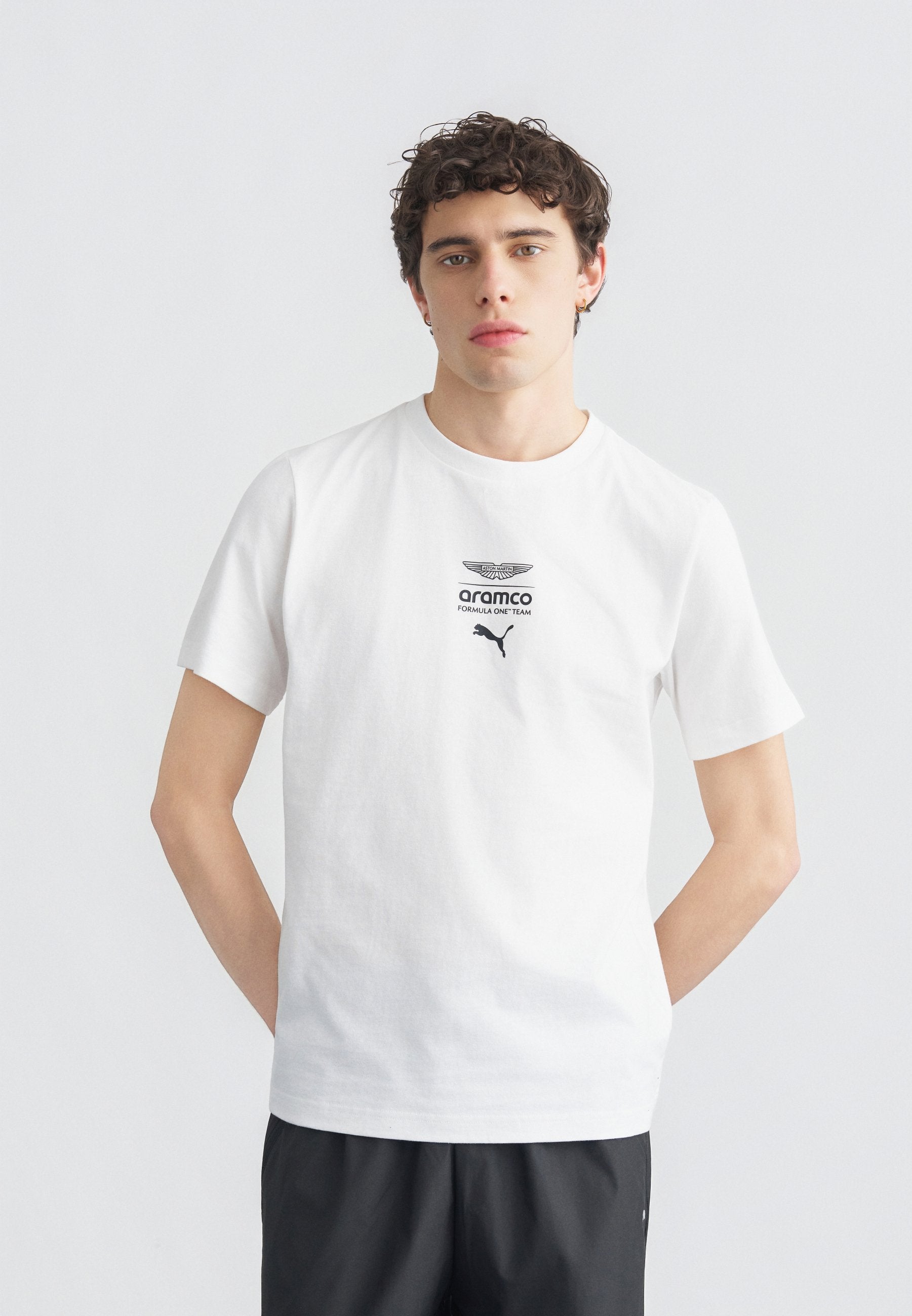 Puma AMF1 ESSENTIAL LOGO TEE REGULAR