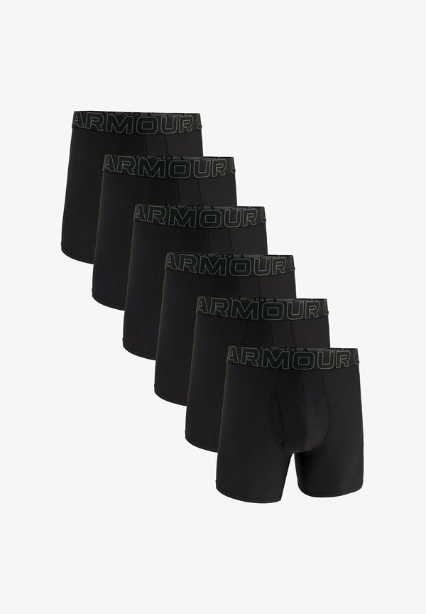 Under Armour 6ER PACK - PERFORMANCE TECH  SOLID STRETCH - Boxer briefs - schwarz