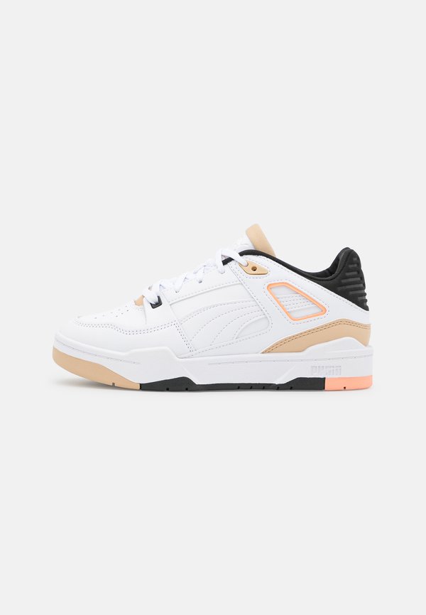 Puma SLIPSTREAM  - Trainers - white/black/light sand