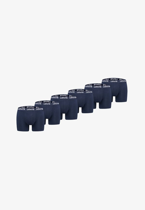 Levi's® LEVIS HERREN BOXERSHORTS REPEAT LOGO BOXER UNTERWÄSCHE PANTS 6-ER PACK  - Boxer briefs - navy