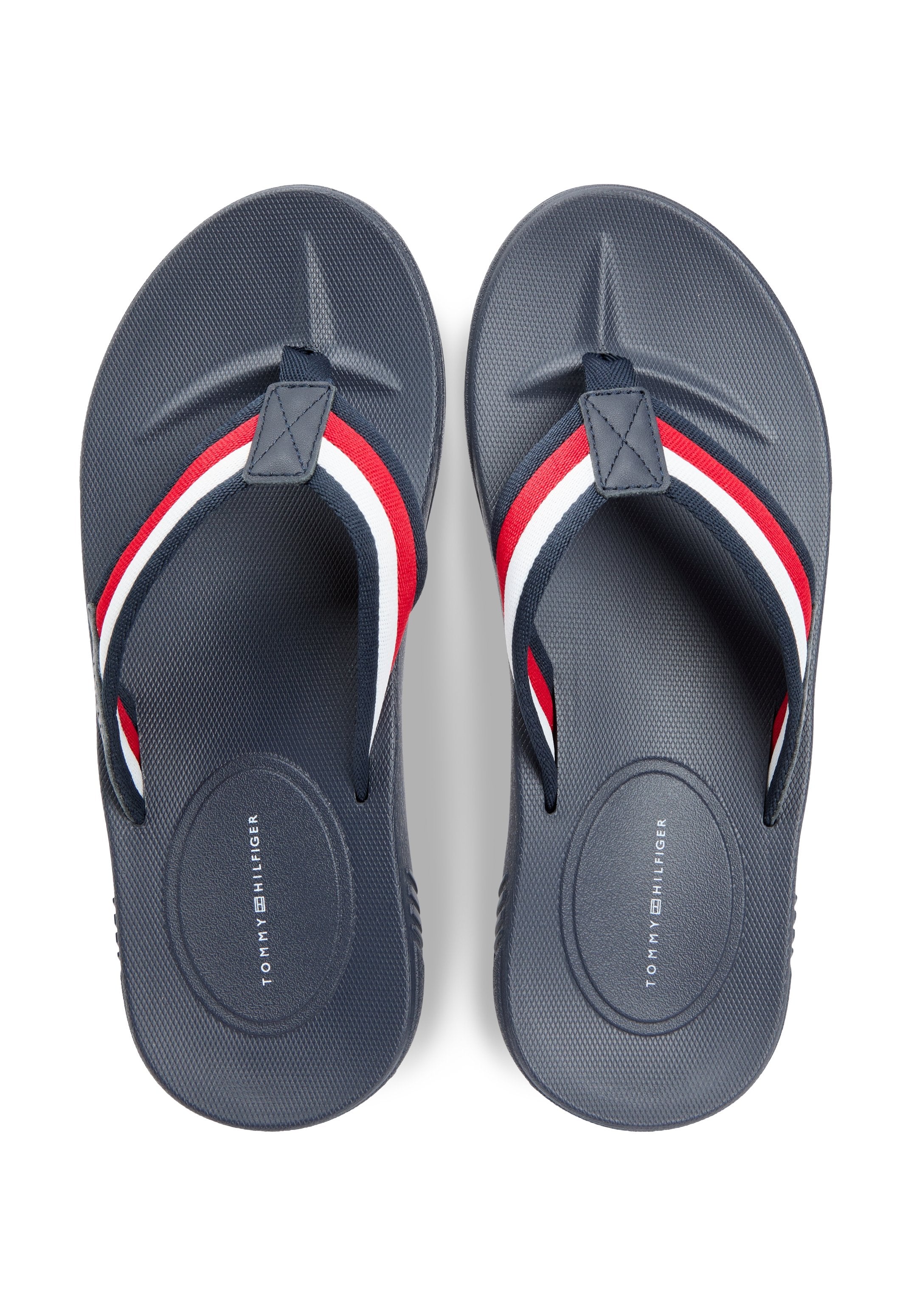 CONTOURED FOOTBED SIGNATURE TAPE FLIP-FLOPS Media 4