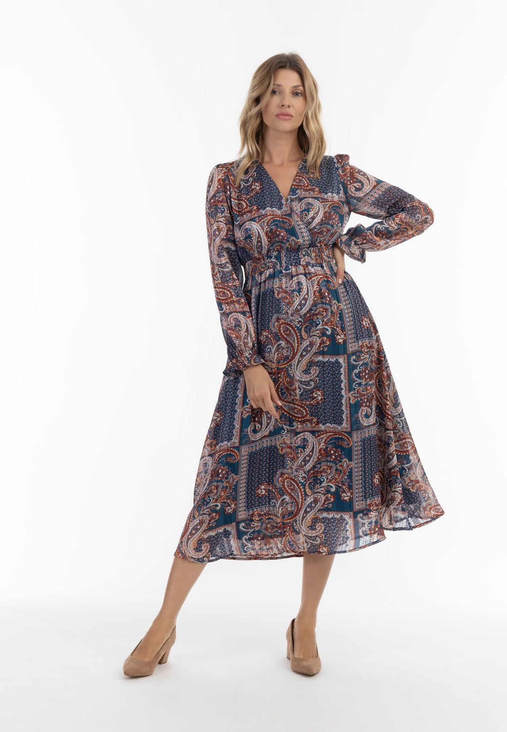 usha MIT PAISLEY PRINT NOWLES