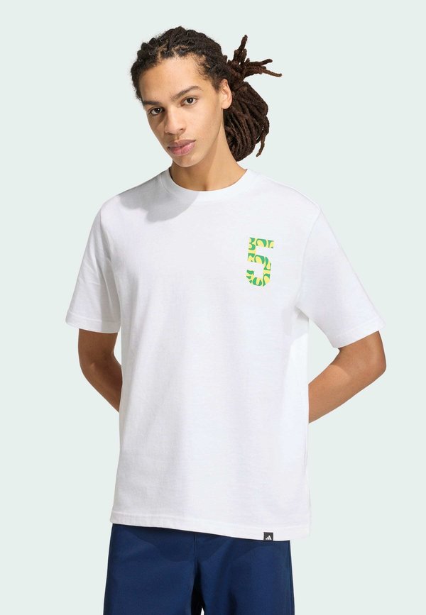 adidas Performance AUDI REVOLUT F1 TEAM GABRIEL BORTOLETO - Print T-shirt - white   green