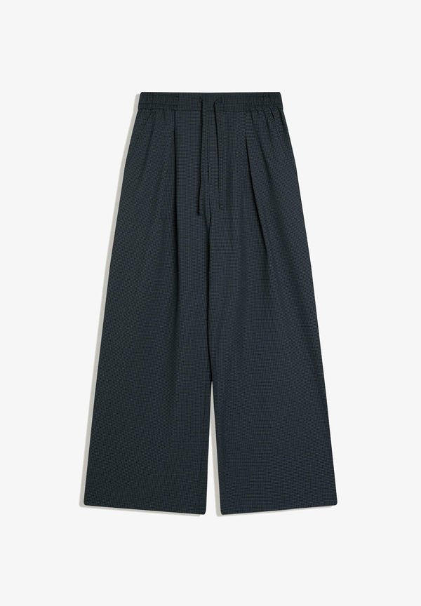 Bershka MEGABAGGY - TROUSERS - Trousers - royal blue