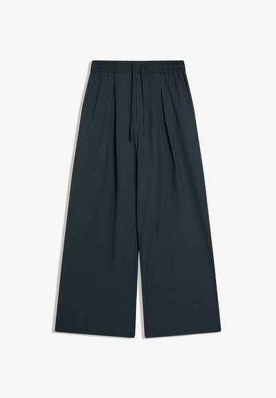 Bershka MEGABAGGY - TROUSERS - Trousers - royal blue