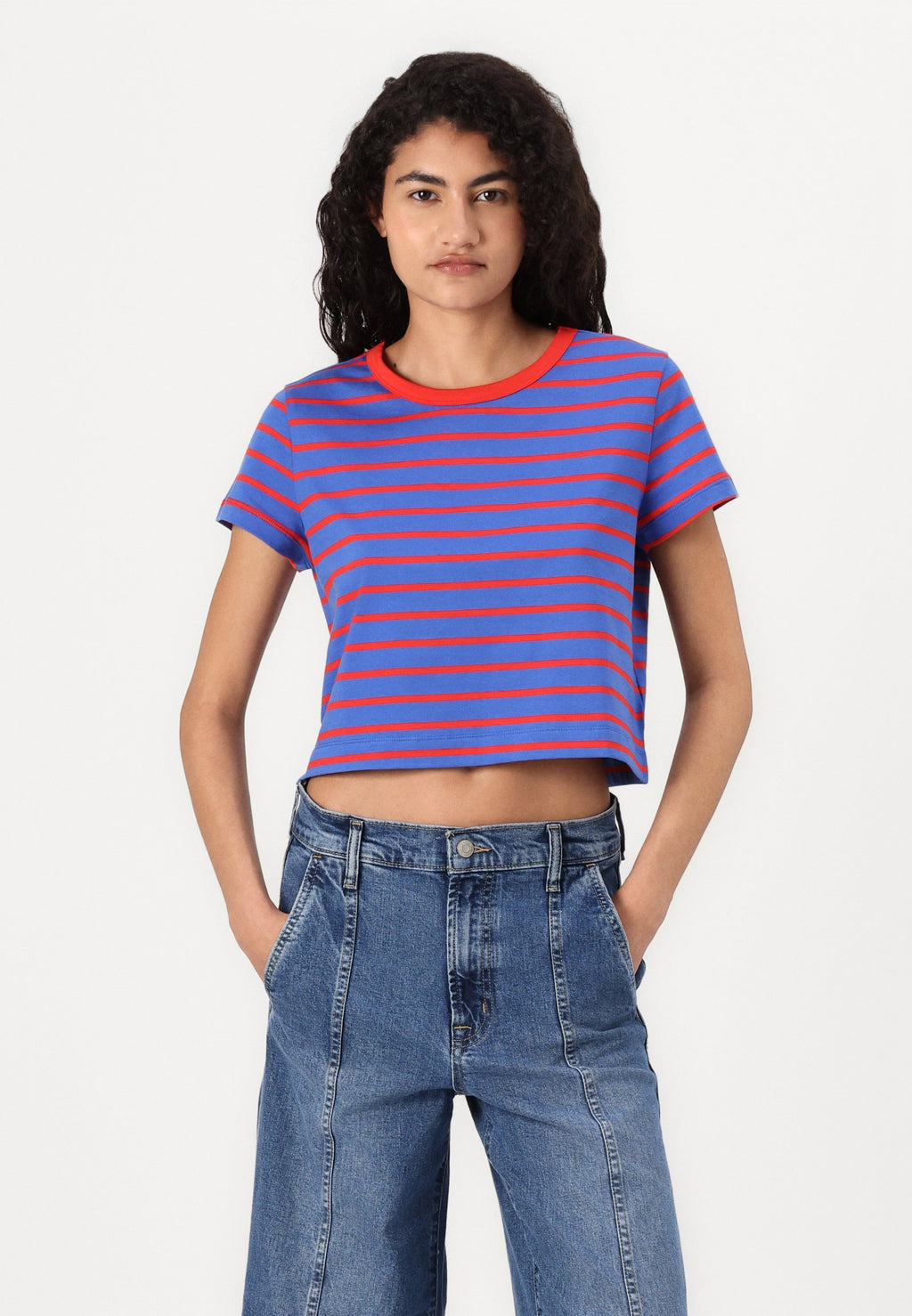 GAP WIDE LEG CROP REESA SEAMED