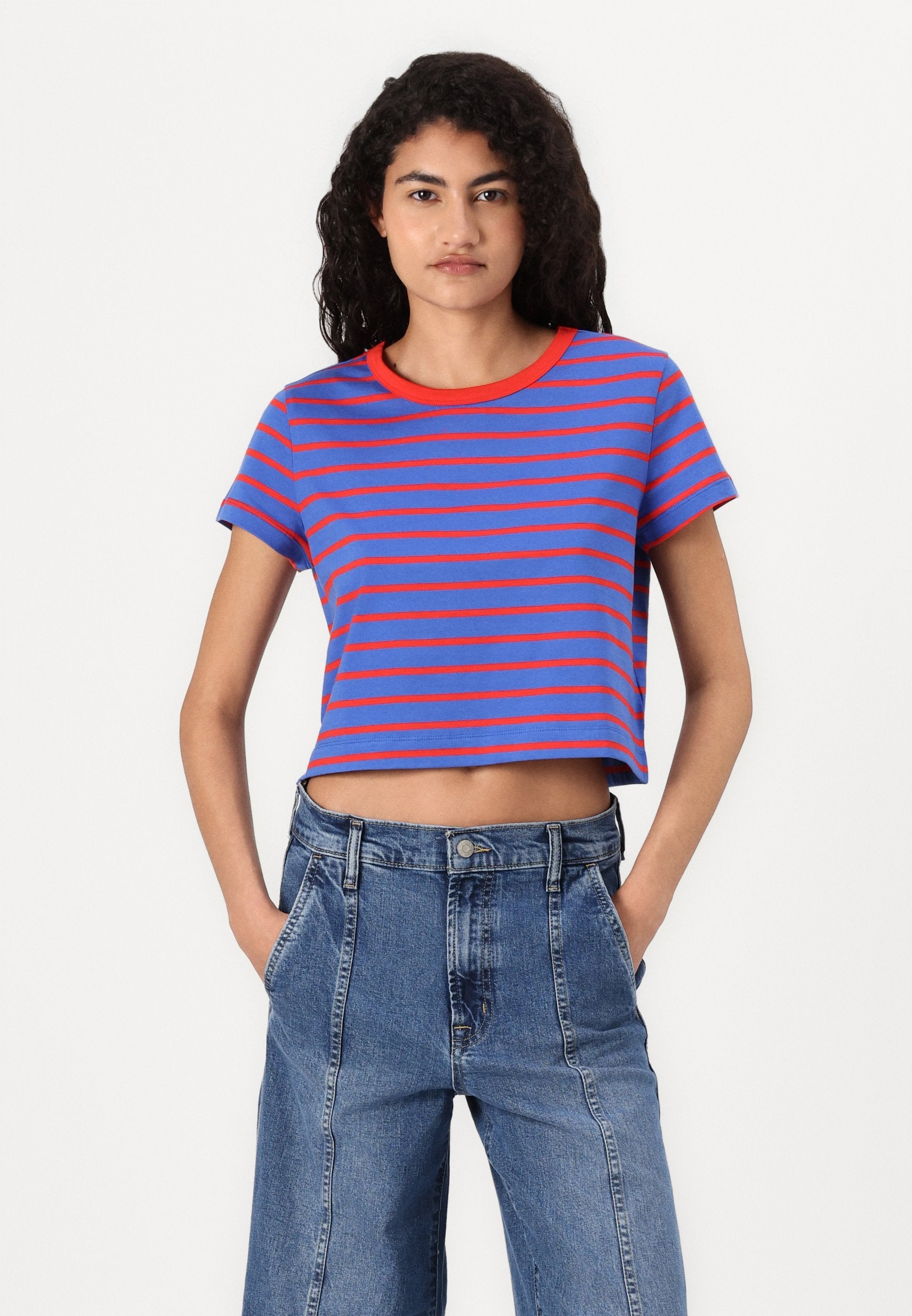 GAP WIDE LEG CROP REESA SEAMED