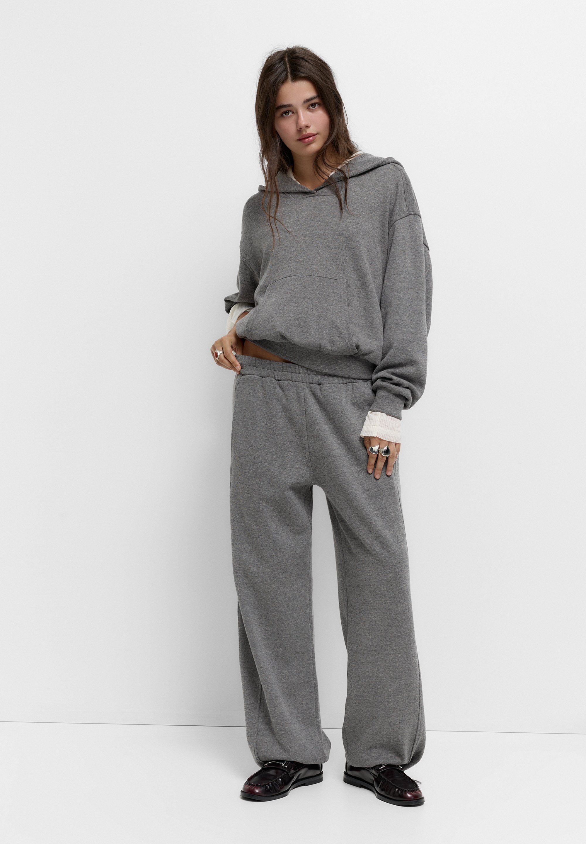 PULL&BEAR SOFT TOUCH - JOGGERS