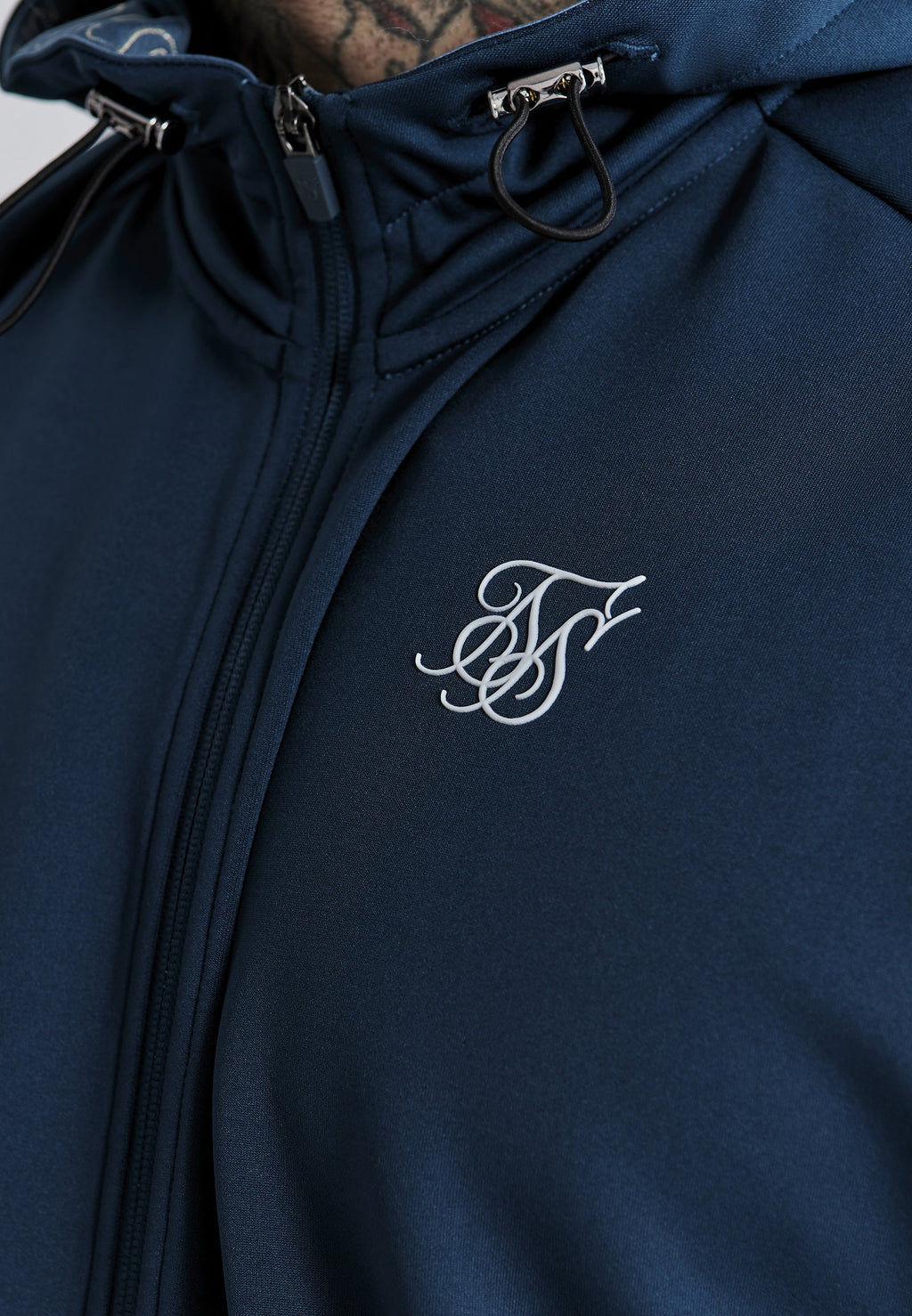 SIKSILK ESSENTIAL POLY FULL ZIP