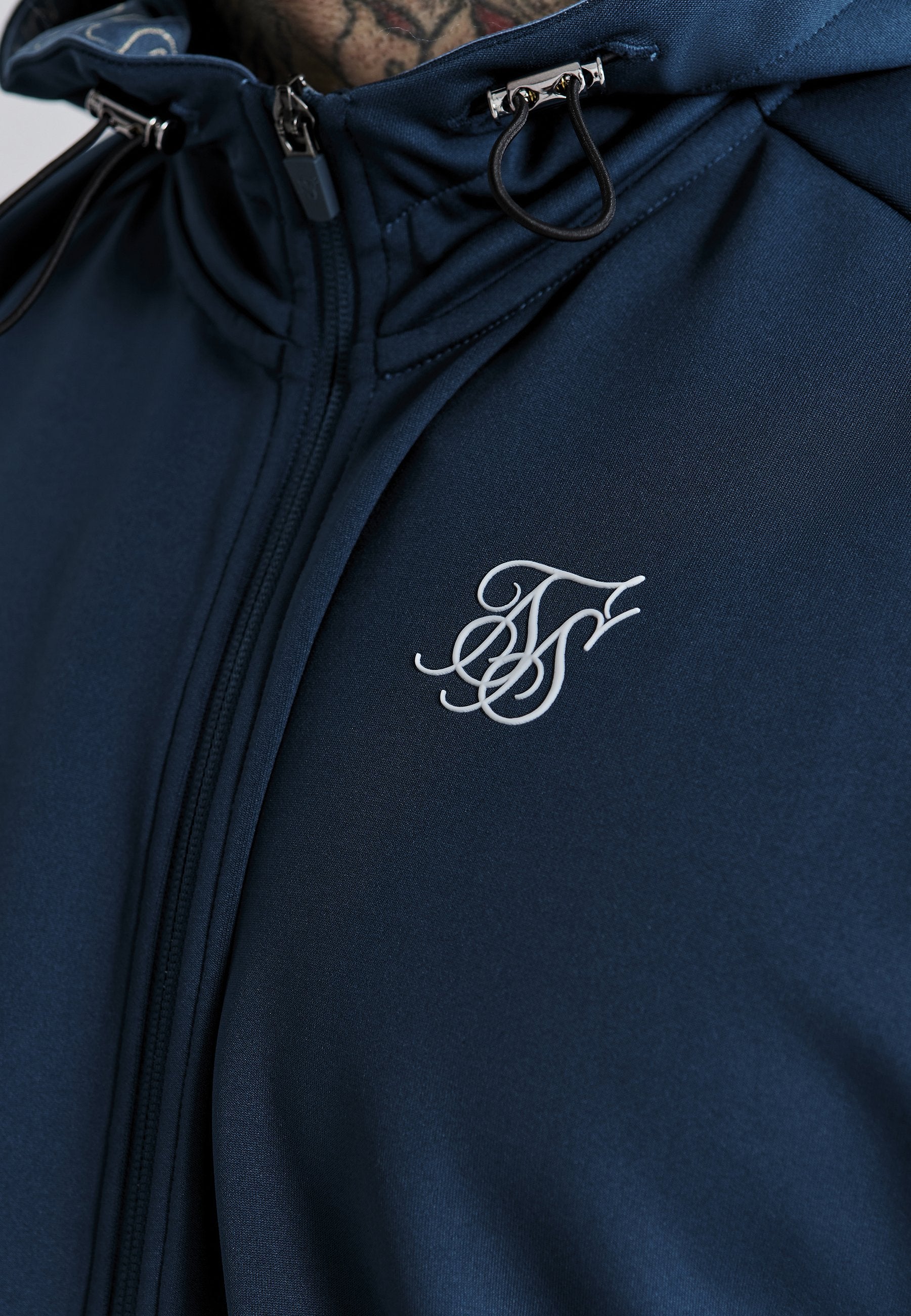 SIKSILK ESSENTIAL POLY FULL ZIP