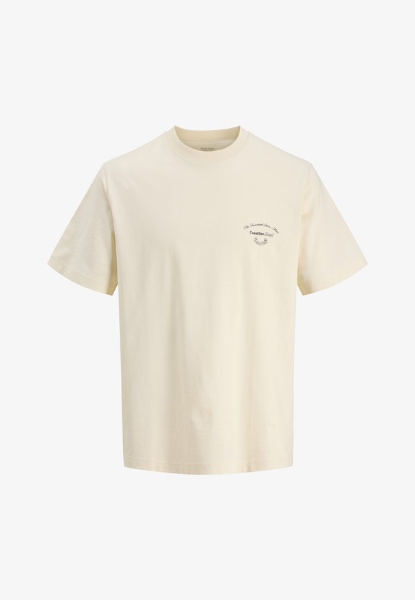 Jack & Jones JORMONTAUK TEE - Print T-shirt - antique white