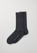 Tommy Hilfiger MEN SOCK DOT 2 PACK - Socks - anthracite