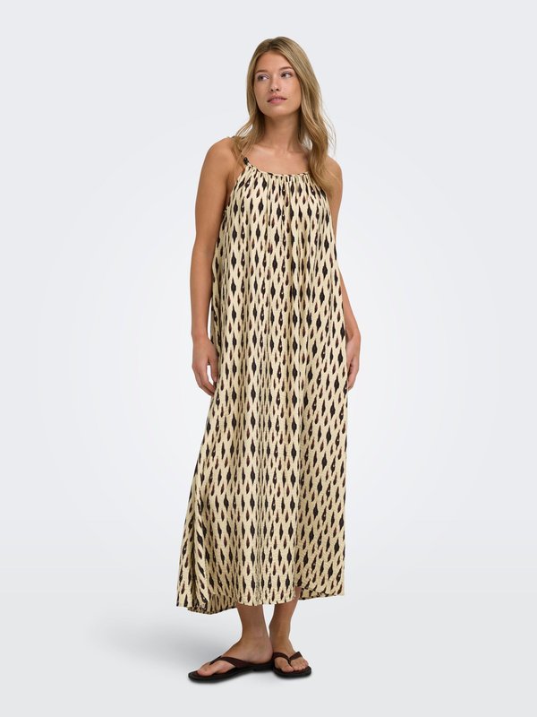 ONLY ONLINES Long - Maxi dress - brown rice