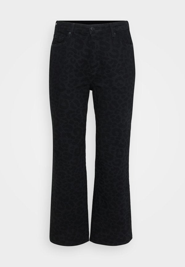 Vero Moda Curve Wide-fit VMCTESSA High rise Wide Leg Fit - Wide Leg - black denim
