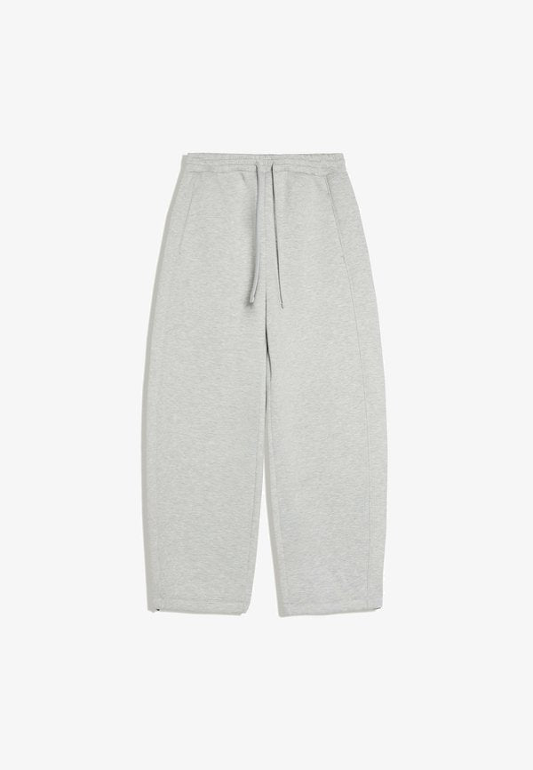 Bershka TECHNIC BALLOON - TROUSERS - Tracksuit bottoms - dark grey