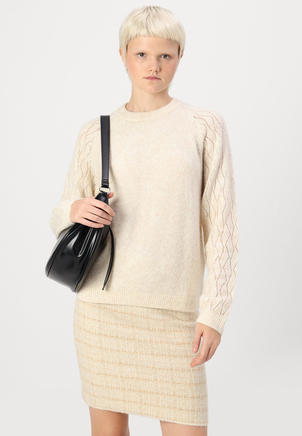 VILA VIAUDREY CHECK SKIRT