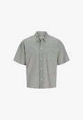 Jack & Jones SHIRT LOOSE FIT SHIRT - Shirt - asphalt