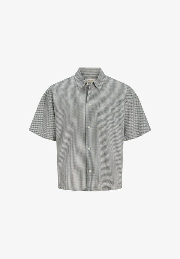 Jack & Jones SHIRT LOOSE FIT SHIRT - Shirt - asphalt