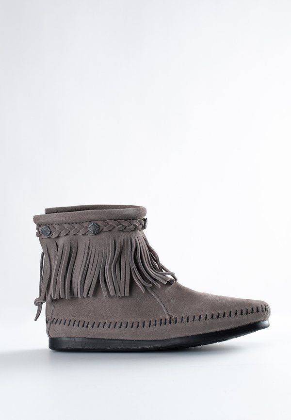 Minnetonka HI TOP BACK ZIP ANKLE BOOT