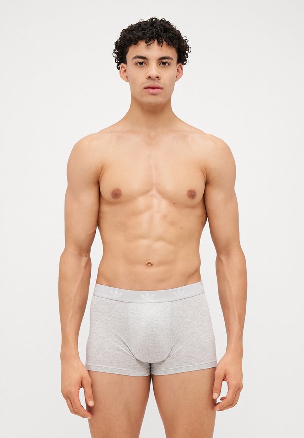 adidas Originals 3 PACK - Trunks - grey/black/white