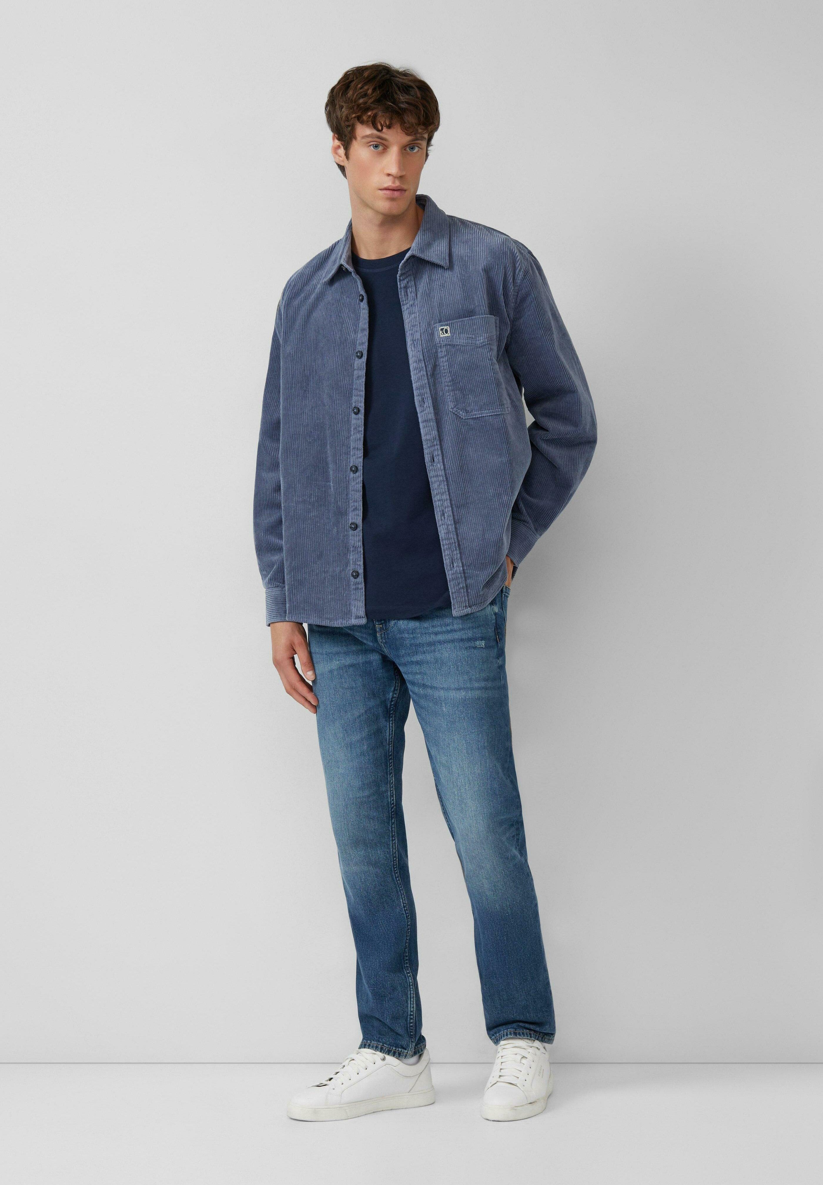 s.Oliver HEAVY MIT CREW NECK UND LOGO-PRINT