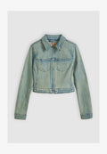 Levi's® Y2K STRETCH FITTED TRUCKER - Denim jacket - miners business