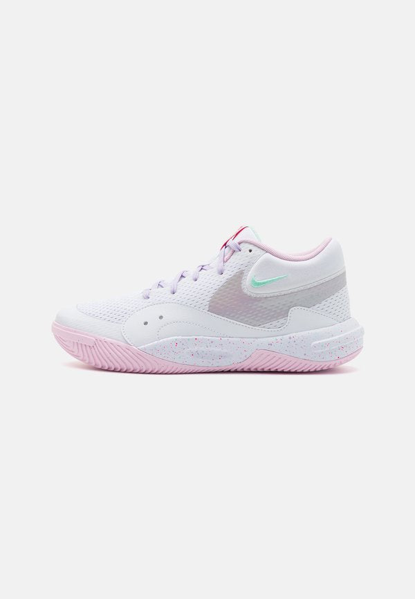Nike Performance HYPERQUICK SE UNISEX - Volleyball shoes - white/pink foam/violet mist/mint foam