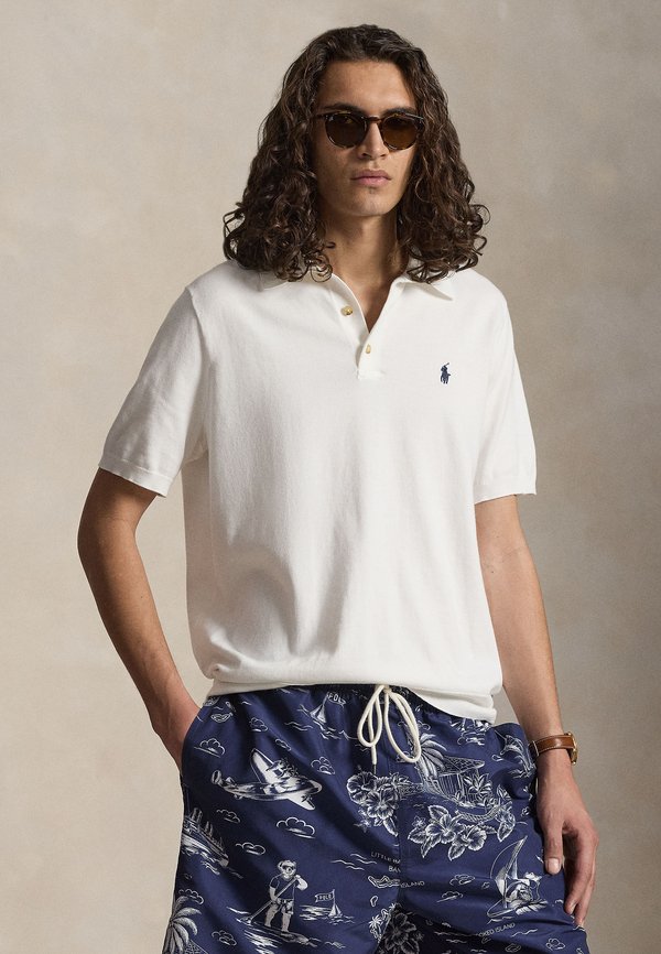 Polo Ralph Lauren Big & Tall COTTON POLO COLLAR SWEATER