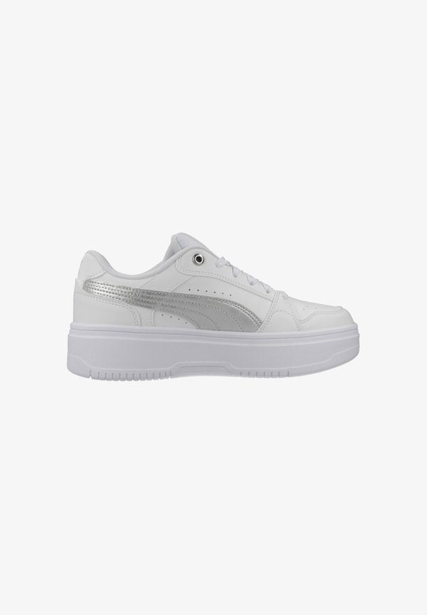 Puma REBOUND LOW - Trainers - blanco