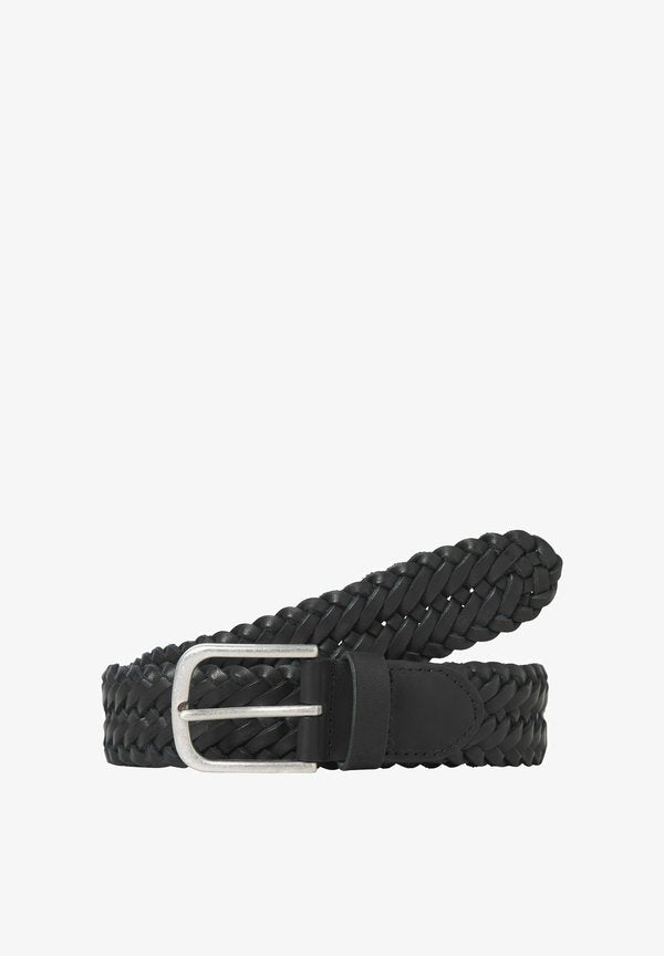 Jack & Jones Leather belt Leather belt - Belt - black