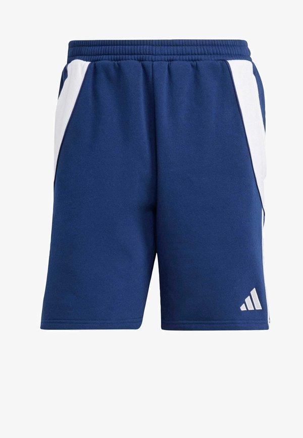 adidas Performance TIRO24 SWEAT SHORT - Sports shorts - team navy blue white