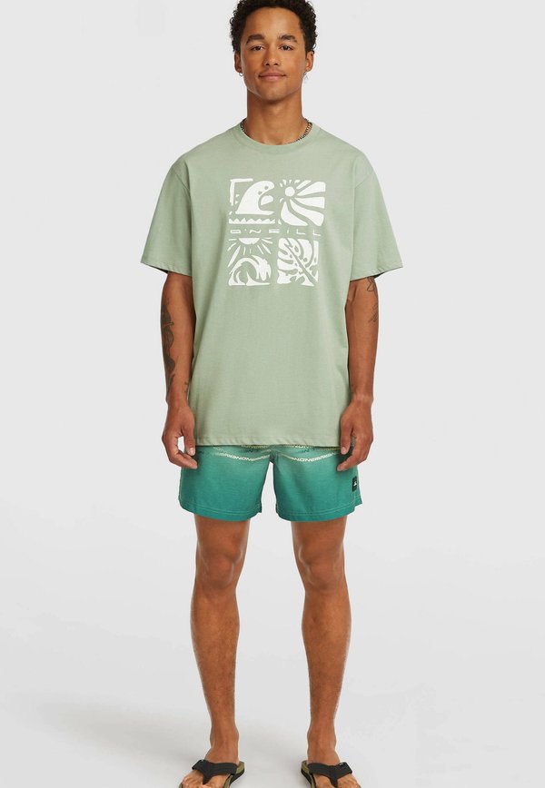 O'Neill MELANGE FRONT PRINT -  TEES SHORTSLEEVE  -