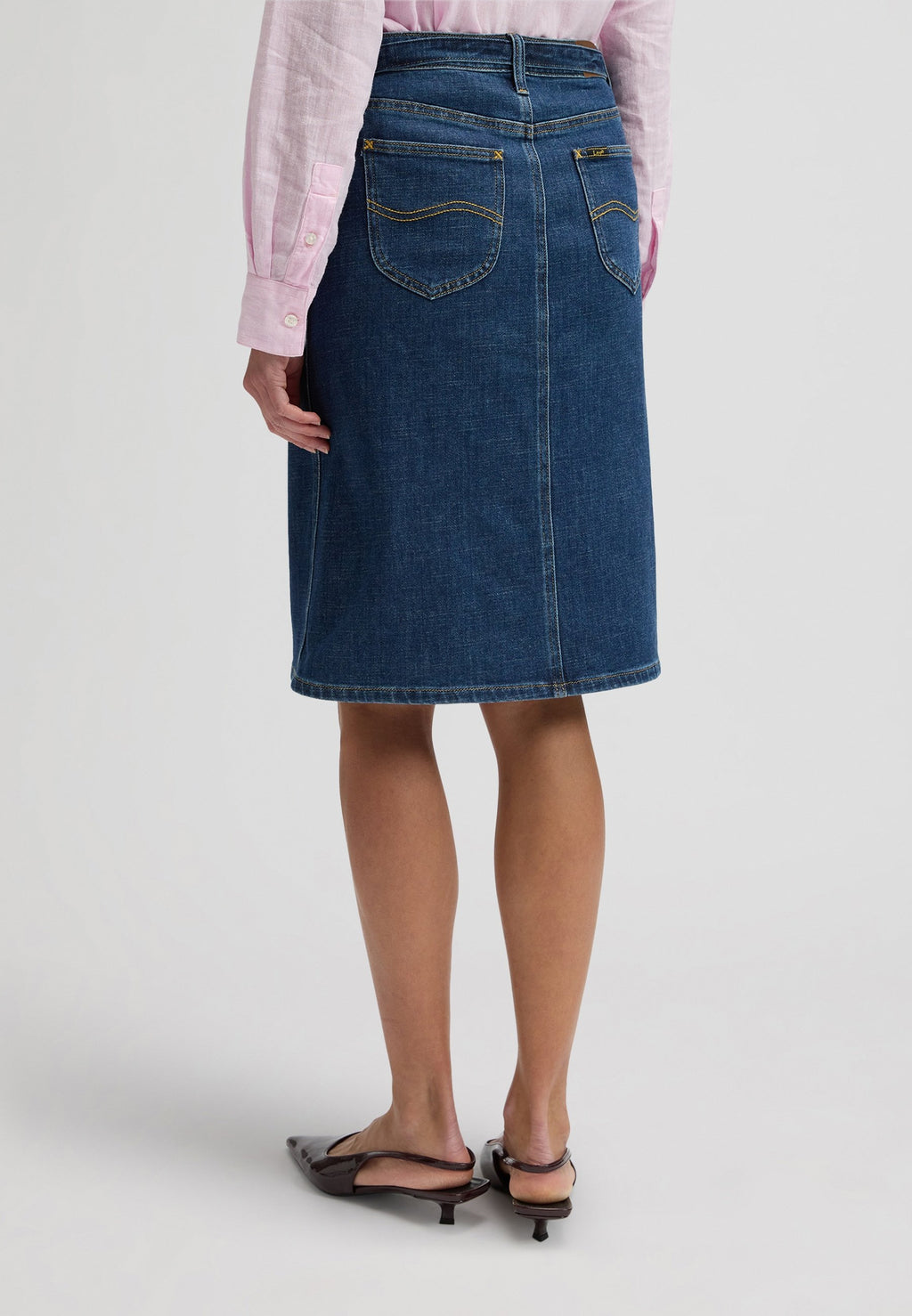 Lee MIDI SKIRT WITH A BOW