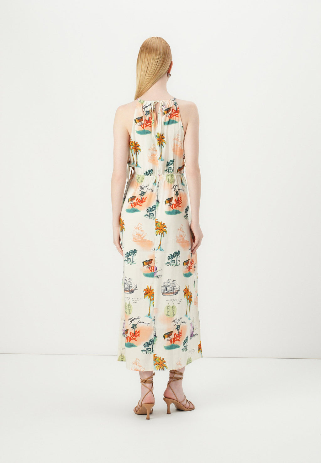 Object OBJDINAH MIDI DRESS