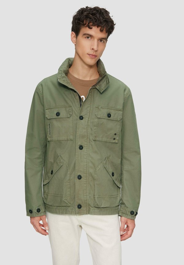 s.Oliver Summer jacket - olivgrün