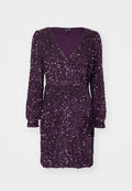 Vero Moda VMBELLA VNECK SHORT DRESS