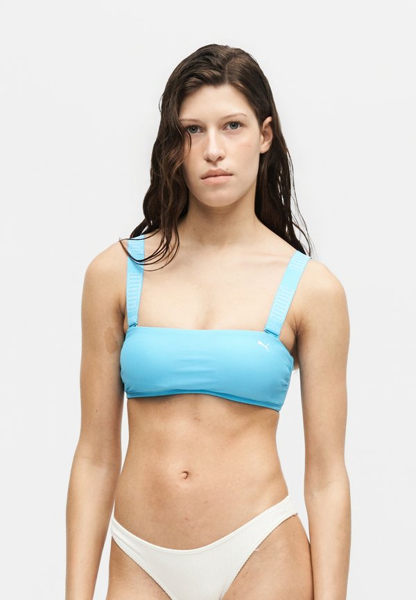 Puma SWIM WOMEN BANDEAU - Bikini top - luminous blue