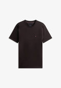 Tommy Hilfiger FLAG BACK TEE EXCLUSIVE - Print T-shirt - black